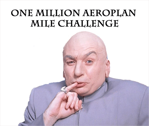 1 Million Aeroplan Mile Challenge